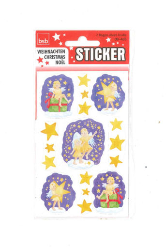 Picture of BSB CHRISTMAS STICKERS ANGELS